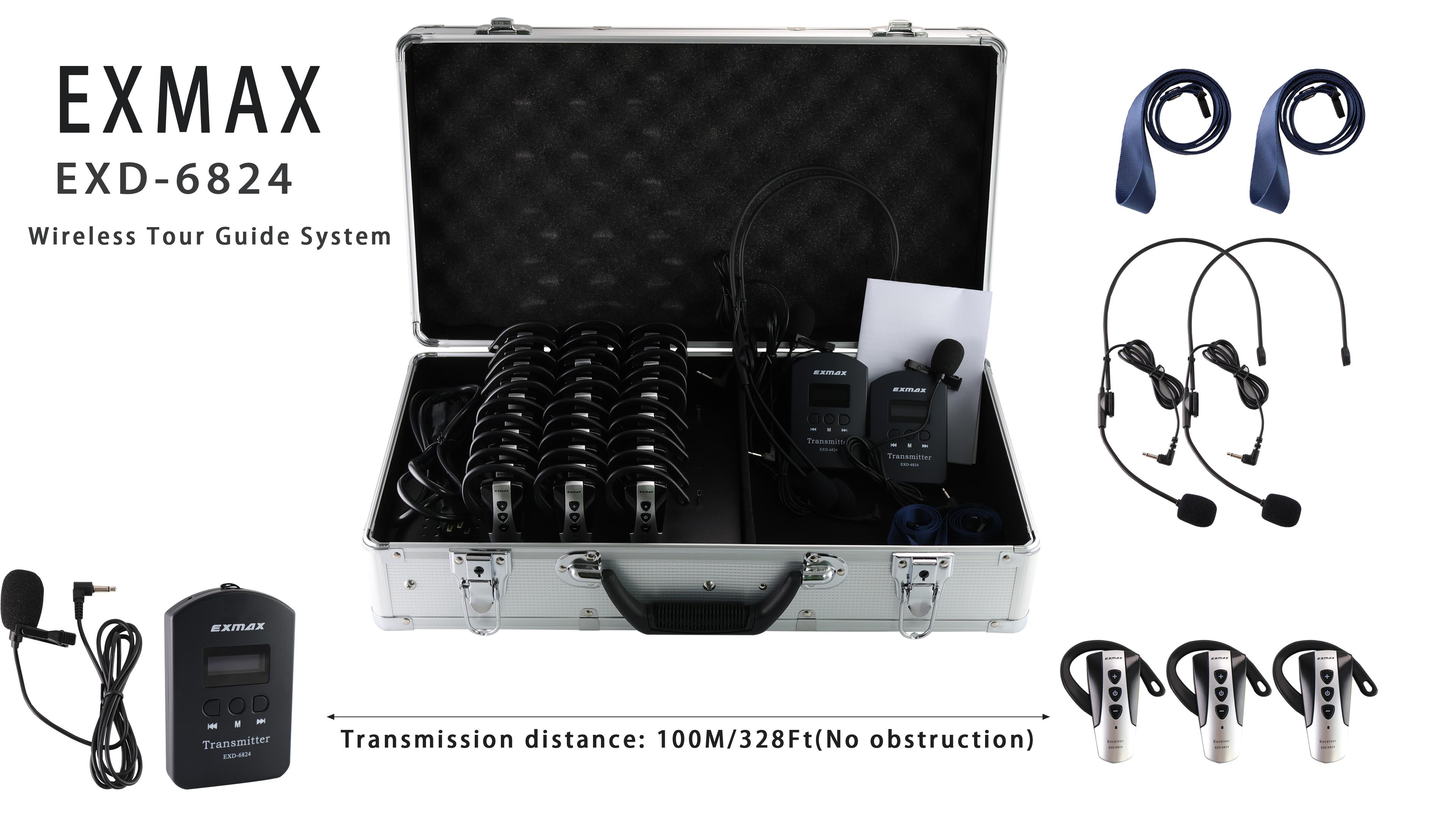 Amazon.com: EXMAX® EXD-6824 Handfree 2.4G Wireless Tour